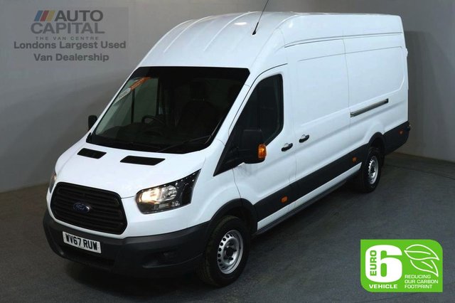 2017 67 FORD TRANSIT 2.0 350 L4 H3 129 BHP LWB JUMBO H/ROOF EURO 6 MANUAL VAN