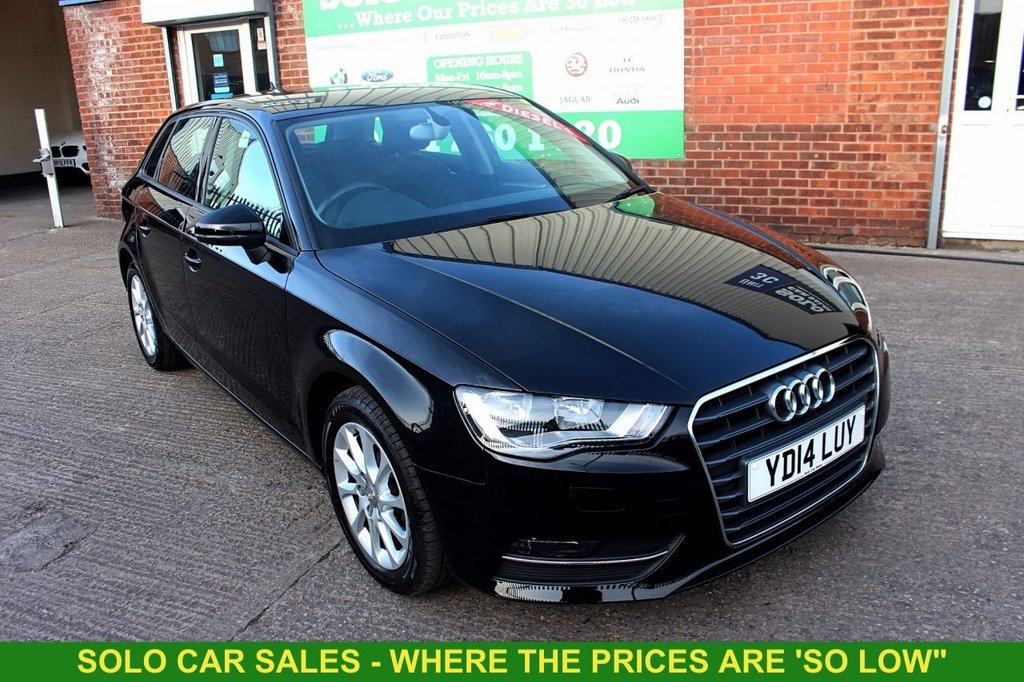 2014 14 AUDI A3 2.0 TDI SE 5d 148 BHP