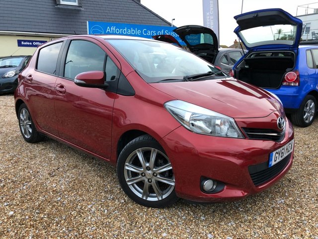 2011 61 Toyota Yaris 1.3 VVT-I SR 5d AUTO 98 BHP