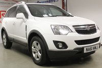 USED 2011 61 VAUXHALL ANTARA 2.2 EXCLUSIV CDTI 5d 161 BHP HALF BLACK LEATHER