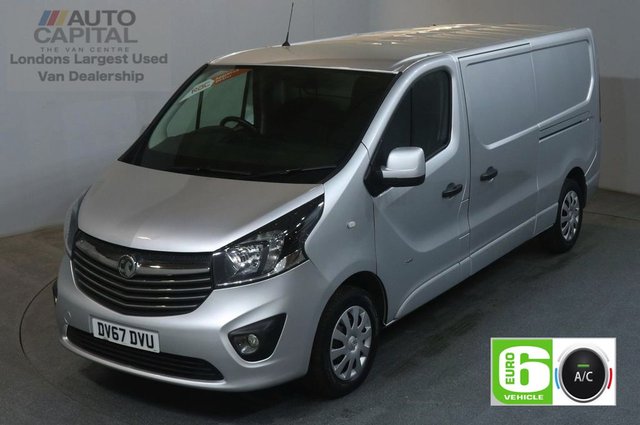 2017 67 VAUXHALL VIVARO 1.6 L2H1 2900 SPORTIVE CDTI 120 BHP LWB EURO 6 AIR CON VAN