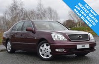 USED 2002 52 LEXUS LS 4.3 430 4d 279 BHP VERY RARE COLOUR COMBINATION! FRESH MOT AND SERVICE!