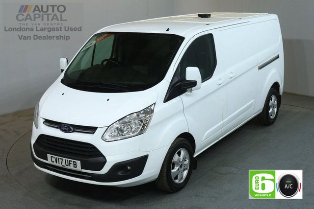 2017 17 FORD TRANSIT CUSTOM 2.0 290 LIMITED 130 BHP L2 H1 LWB EURO 6 AIR CON VAN