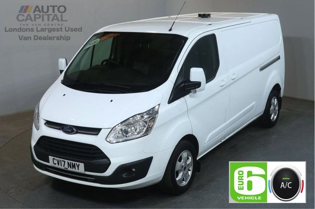 2017 FORD TRANSIT CUSTOM 2.0 290 LIMITED 130 BHP L2 H1 LWB EURO 6 AIR CON VAN