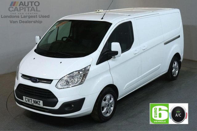 2017 17 FORD TRANSIT CUSTOM 2.0 290 LIMITED 130 BHP L2 H1 LWB EURO 6 AIR CON VAN