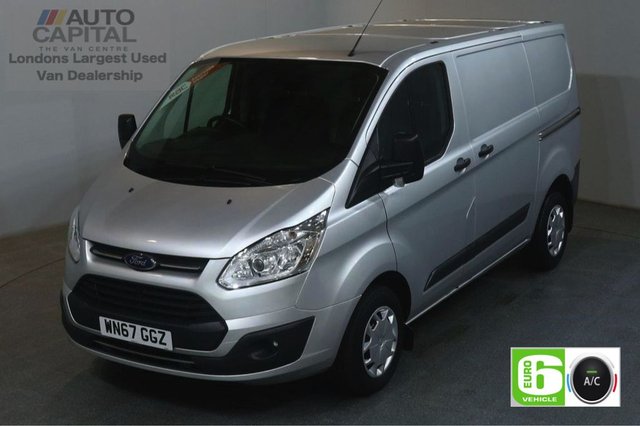 2017 67 FORD TRANSIT CUSTOM 2.0 290 TREND 105 BHP SWB L1 H1 AIR CON EURO 6