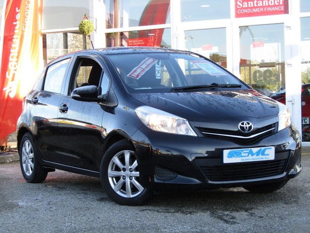 2012 12 Toyota Yaris 1.3 VVT-I TR 5d 98 BHP