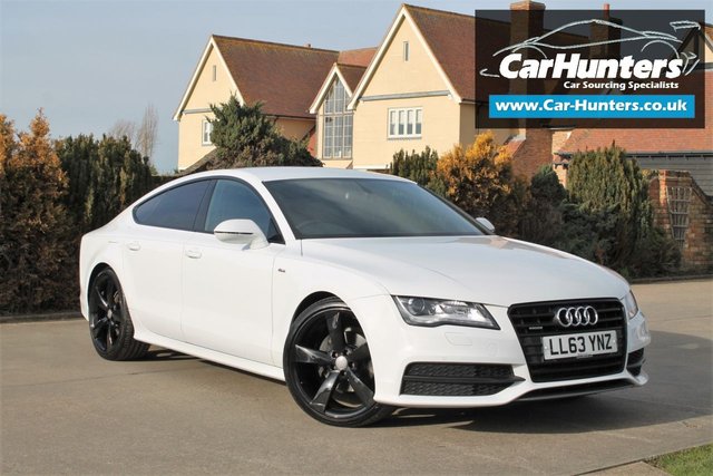 2014 63 AUDI A7 3.0 TDI QUATTRO S LINE BLACK EDITION 5d AUTO 201 BHP