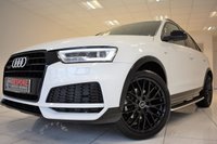 USED 2018 67 AUDI Q3 2.0 TDI QUATTRO S LINE BLACK EDITION 5 DOOR 150 BHP &pound;397 A MONTH WITH &pound;1750 DEPOSIT!!