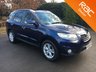 USED 2010 10 HYUNDAI SANTA FE 2.2 PREMIUM CRDI 5d AUTO 194 BHP Full Leather Seats, Alloy Wheels, Cruise Control, Rear DVD Player, Bluetooth Parrot Kit