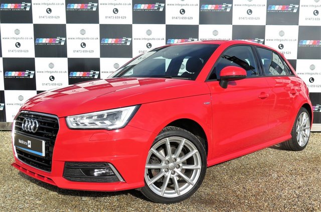 2016 66 Audi A1 1.4 SPORTBACK TFSI S LINE 5d 148 BHP