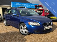 USED 2008 58 VOLVO V50 2.0 SE D 5d AUTO 136 BHP FSH, New cambelt and Water pump, Auto Diesel Estate