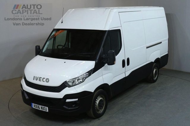 2016 16 IVECO DAILY 2.3 35S13V 126 BHP L2 MWB H/ROOF PANEL VAN