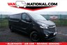 USED 2017 67 VAUXHALL VIVARO 1.6 L2H1 2900 SPORTIVE CDTI 120 BHP (RARE LWB SPORTIVE IN BLACK) ** EURO 6 ** METALLIC PAINT ** CRUISE ** DAB **