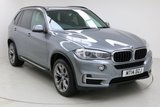 USED 2014 14 BMW X5 3.0 XDRIVE30D SE 5d AUTO 255 BHP Finished in stunning Space Grey with Black Full Leather, 20" Y Spoke Alloy Wheels and Full Service History. Professional Navigation, Enhanced Bluetooth, Surround Parking Cameras/Sensors, Front and Rear Heated Seats, Folding Electric Mirrors, Heated Steering Wheel, High Beam Assist, Electric/Memory Seats