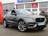 USED 2017 17 JAGUAR F-PACE 2.0 R-SPORT AWD 5d AUTO 178 BHP STUNNING, 1 OWNER, ONLY &pound;140 ROAD TAX PER YEAR, 22" Sports Alloys, JAGUAR F-PACE, 2.0 R-SPORT, AWD, 180 BHP AUTO. Finished in CORRIS GREY METALIC with contrasting Full HEATED LEATHER. This handsome SUV is both fun to drive and practical. Features include Sat Nav, Electric Boot, Electric Heated Leather Memory Seats, DAB, Led Run Lights, and much more. HATFIELDS SHEFFIELD Dealer serviced at 20363 miles and at 42117 miles by EMC.