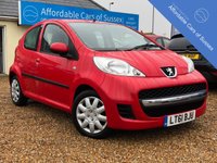 USED 2012 61 PEUGEOT 107 1.0 URBAN 5d 68 BHP New MOT Upon Sale - Only &pound;20 Road Tax