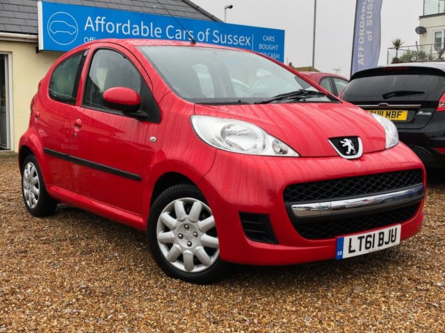 2012 61 Peugeot 107 1.0 URBAN 5d 68 BHP