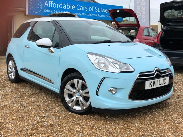 2011 11 Citroen DS3 1.6 DSTYLE HDI 3d 90 BHP