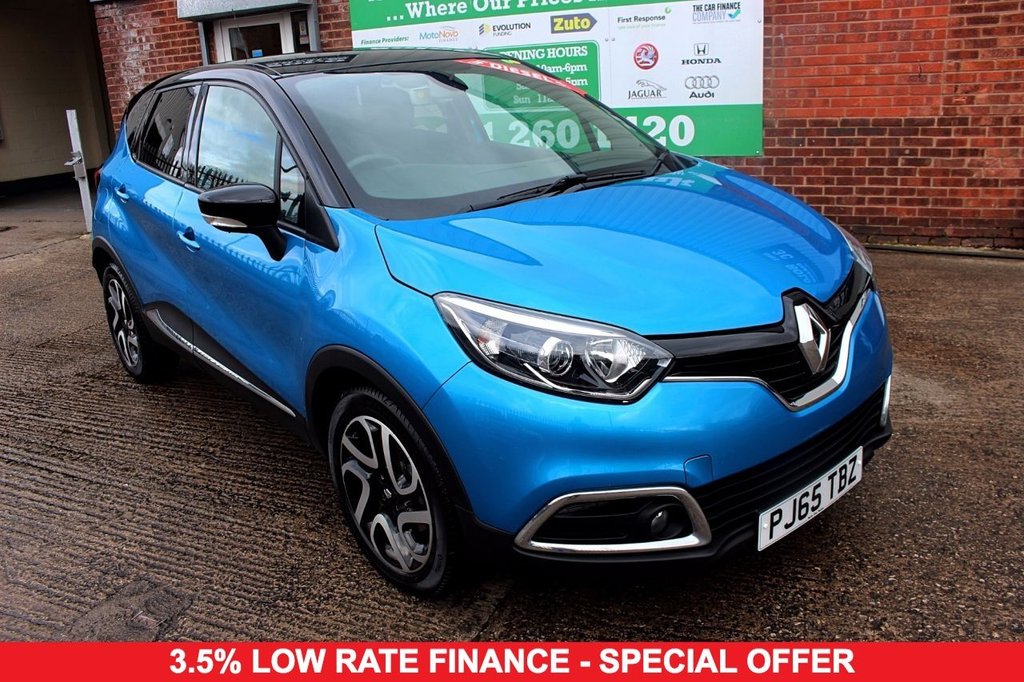 2016 65 RENAULT CAPTUR 1.5 DYNAMIQUE S NAV DCI 5d AUTO 90 BHP