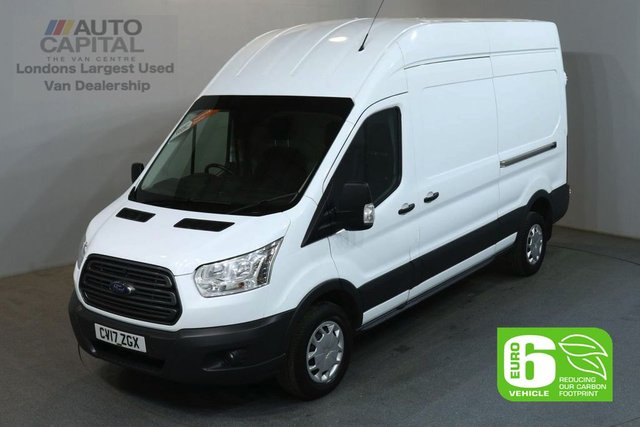 2017 17 FORD TRANSIT 2.0 350 L3 H3 130 BHP LWB H/ROOF TREND EURO 6 VAN