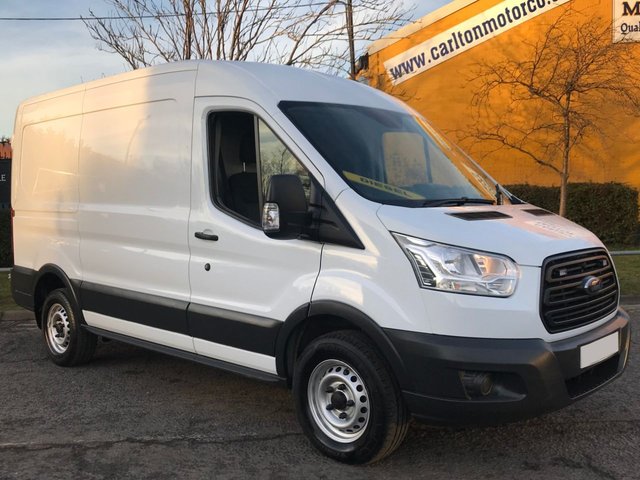 2015 65 Ford Transit 2.2 350 TDCi 155ps L2H2 Mwb [ Euro-6 ] A/C Medium Roof Van RWD 