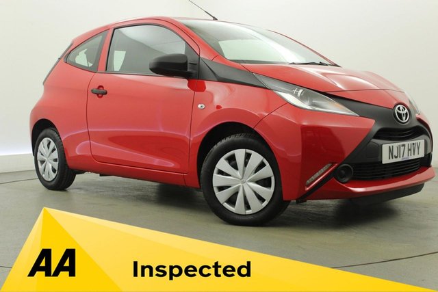 2017 17 TOYOTA AYGO 1.0 VVT-I X 3d 69 BHP