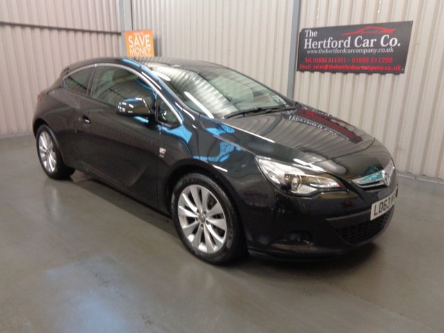 2013 63 Vauxhall Astra 1.4 GTC SRI S/S 3d 118 BHP