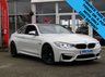 USED 2015 15 BMW M4 3.0 M4 2d AUTO 426 BHP STUNNING 430 BHP, BMW M4 3.0 COUPE 430 BHP. Finished in ALPINE WHITE with contrasting BLACK SPORTS HEATED LEATHER. This M4 offers great interior and boot space. The twin turbo, 3.0 litre engine punches out a huge 430 BHP firing it from 0-60 mph in only 4.1 seconds. This is a must have fun family car. Features include, Sat Nav, Heated Leather Electric Memory Seats, DAB, B/Tooth and much more.