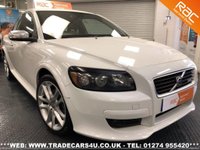 USED 2008 58 VOLVO C30 2.4 D5 R-DESIGN SE SPORT 6 SPD MANUAL WHITE UK DELIVERY* RAC APPROVED* FINANCE ARRANGED* PART EX
