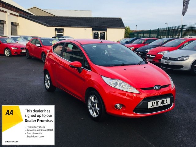 2012 12 Ford Fiesta 1.2 ZETEC 3d 81 BHP