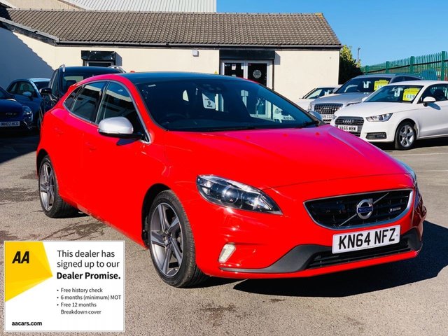 2014 64 Volvo V40 1.6 D2 R-DESIGN LUX NAV 5d 113 BHP