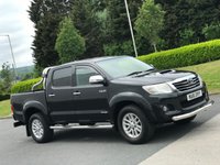 USED 2011 61 TOYOTA HI-LUX 3.0 INVINCIBLE 4X4 D-4D DCB 1d AUTO 169 BHP 2 KEYS + BULL BARS ** NO VAT **