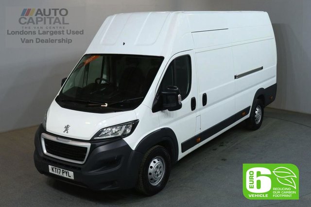 2017 17 PEUGEOT BOXER 2.0 BLUE HDI 435 L4H4 130 BHP EXTRA LWB X/H/ROOF FWD EURO 6 VAN
