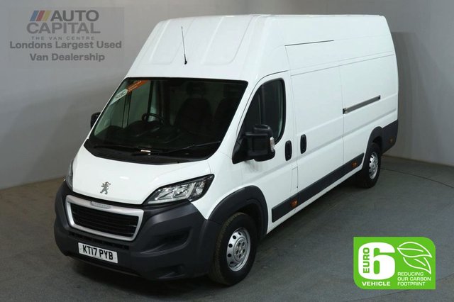 2017 17 PEUGEOT BOXER 2.0 BLUE HDI 435 L4H4 130 BHP EXTRA LWB X/H/ROOF FWD EURO 6 VAN