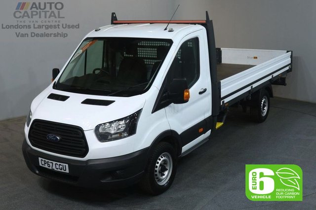 2018 67 FORD TRANSIT 2.0 350 129 BHP L4 EXTRA LWB EURO 6 DROPSIDE LORRY