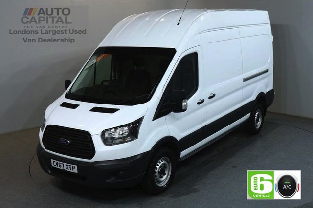 2017 67 FORD TRANSIT 2.0 350 L3 H3 129 BHP LWB H/ROOF AIR CON EURO 6 RWD VAN