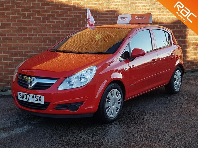 2007 07 Vauxhall Corsa 1.2 CLUB 16V 5d 80 BHP