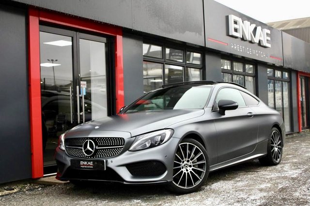 2017 17 Mercedes-Benz C Class 2.0 C 300 AMG LINE PREMIUM 2d AUTO 241 BHP
