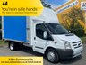 USED 2013 13 FORD TRANSIT 350 LWB 2.2Tdci 125 T350EF CURTAIN SIDE LUTON BOX VAN DRW 