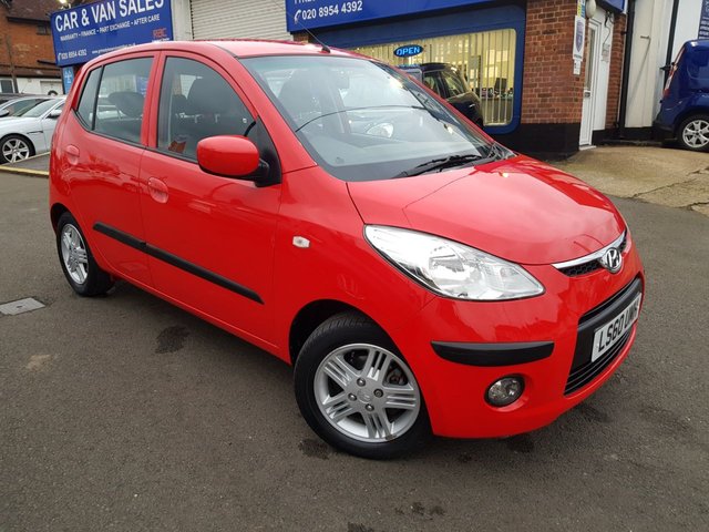 2010 60 Hyundai I10 1.2 COMFORT 5d AUTO 77 BHP