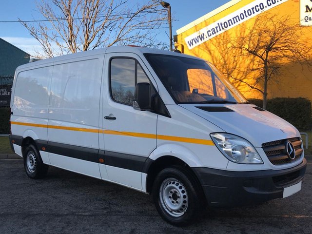 2011 11 Mercedes-Benz Sprinter 2.1 313 CDI MWB [ MOBILE WORKSHOP ]  LOW ROOF VAN RWD Ex Highways Surveying Unit