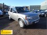 USED 2013 13 LAND ROVER DISCOVERY 3.0 4 SDV6 XS 5d AUTO 255 BHP SERVICE HISTORY 2 OWNERS LEATHER TRIM SAT NAV PARK DISTANCE CONTROL