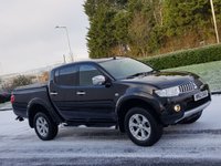 USED 2012 12 MITSUBISHI L200 2.5 DI-D 4X4 WARRIOR LB DCB 1d 175 BHP NO VAT ** NO VAT + STEEL HARD TOP