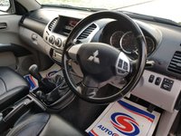 USED 2012 12 MITSUBISHI L200 2.5 DI-D 4X4 WARRIOR LB DCB 1d 175 BHP NO VAT ** NO VAT + STEEL HARD TOP