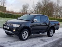 USED 2012 12 MITSUBISHI L200 2.5 DI-D 4X4 WARRIOR LB DCB 1d 175 BHP NO VAT ** NO VAT + STEEL HARD TOP