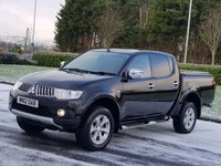 USED 2012 12 MITSUBISHI L200 2.5 DI-D 4X4 WARRIOR LB DCB 1d 175 BHP NO VAT ** NO VAT + STEEL HARD TOP