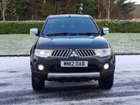 USED 2012 12 MITSUBISHI L200 2.5 DI-D 4X4 WARRIOR LB DCB 1d 175 BHP NO VAT ** NO VAT + STEEL HARD TOP
