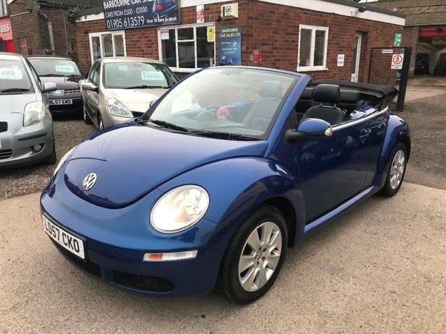 2007 57 VOLKSWAGEN BEETLE 1.6 Luna Cabriolet 2d 1596cc 
