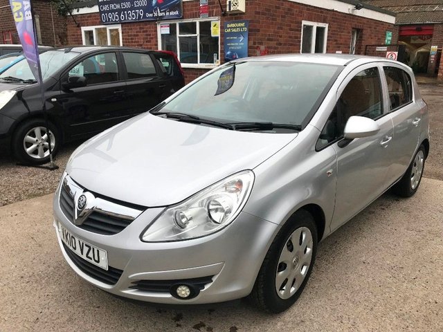 2010 10 Vauxhall Corsa 1.2i 16v (85ps) Exclusiv Hatchback 5d 1229cc